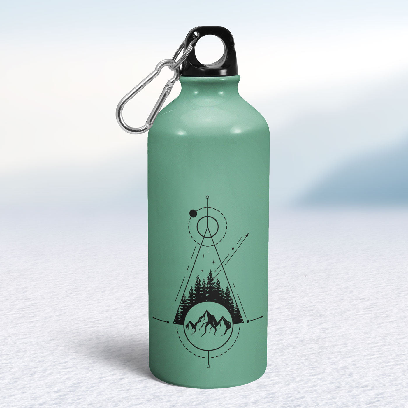 Turistická fľaša - zelená
