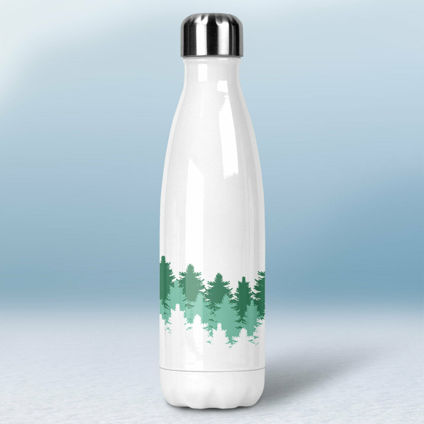 Termofľaša - biela - Zelený ihličnatý les