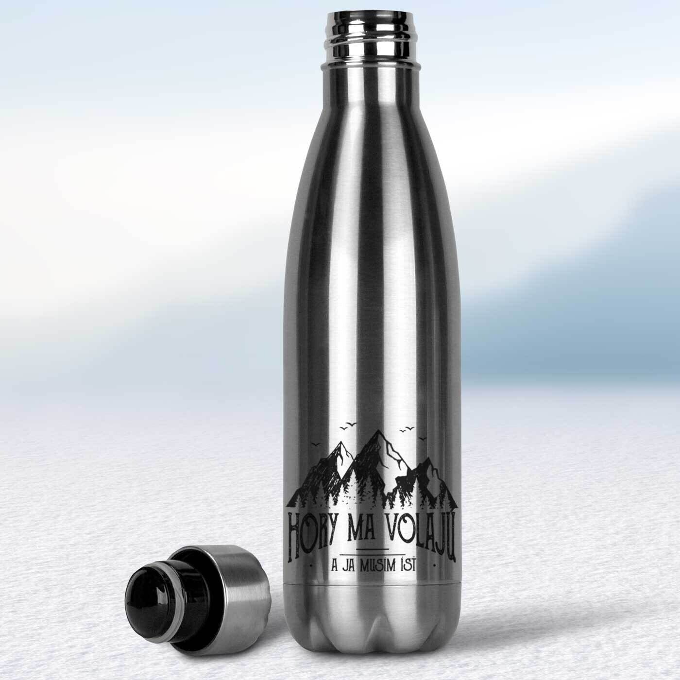 Termofľaša - strieborná - Hory ma volajú