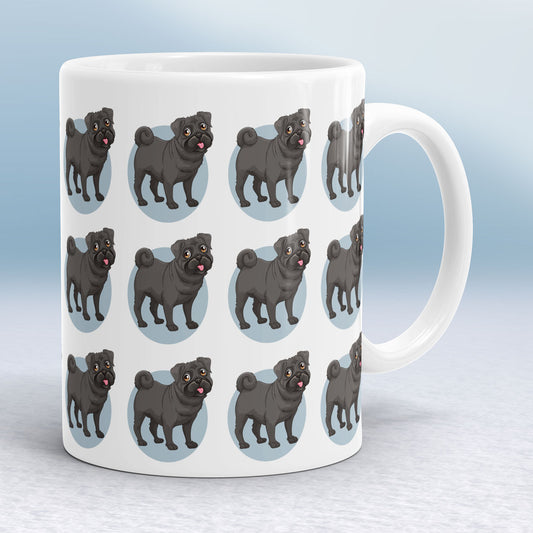 Šálka s mopslíkom