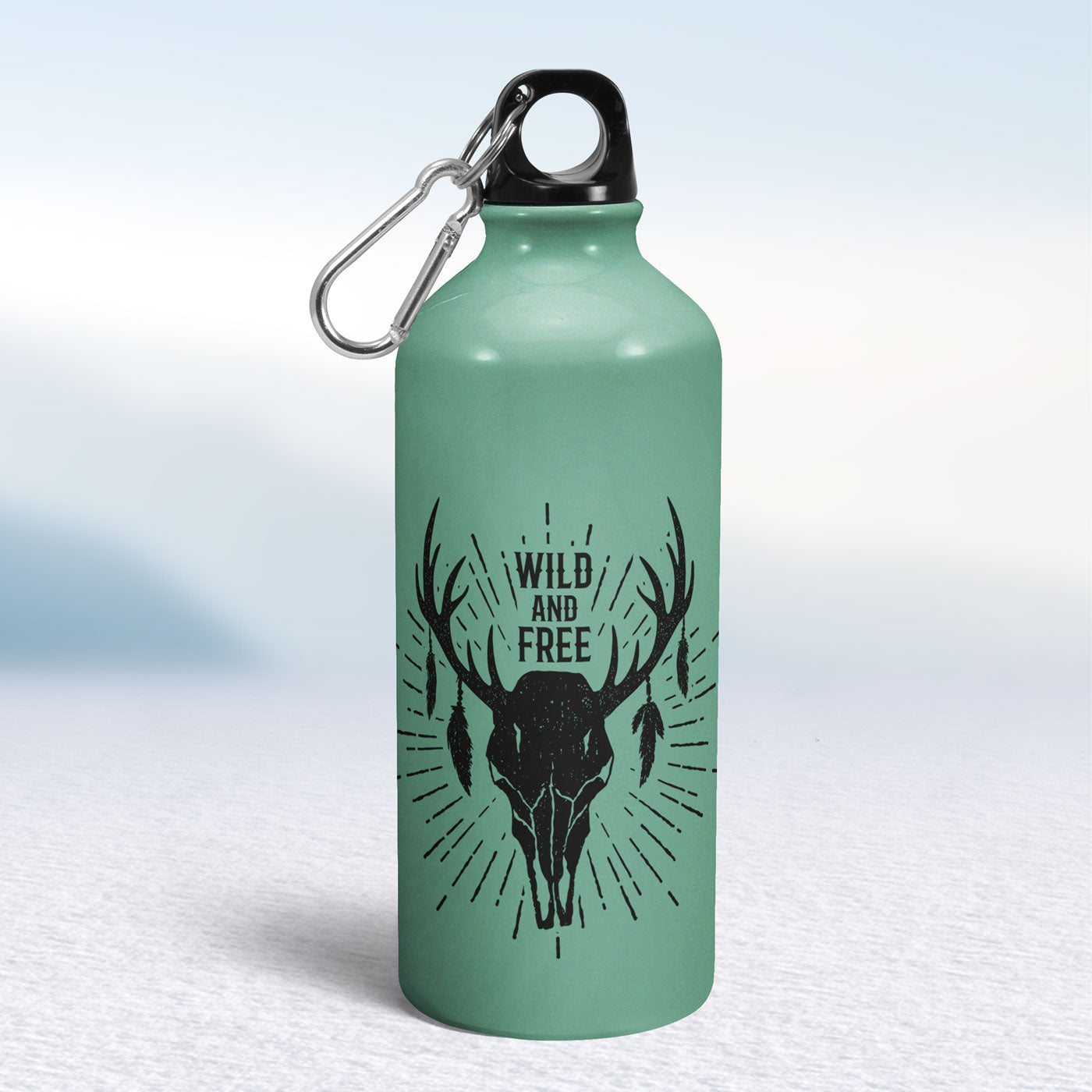 Turistická fľaša - zelená - Wild and Free